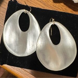 Rare Alexis Bittar large drop lucite earrings